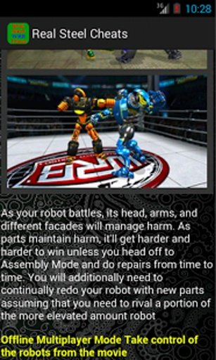 Cheats &amp; Guide Real Steel(WRB)截图9