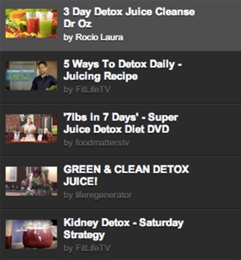 Detox Juice Recipes截图2