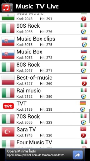 Music TV Live截图3