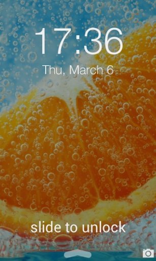 Fruit Lock Screen截图5