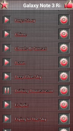 Galaxy Note 3 Ringtone截图1