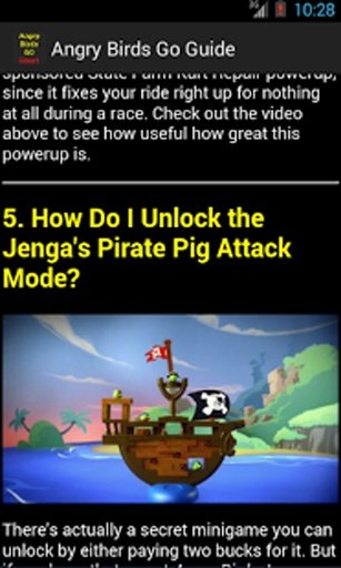 Guide Cheats Angry Birds Go截图9