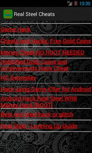 Cheats &amp; Guide Real Steel(WRB)截图5