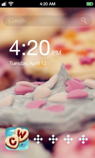 Cake Beauties Lock Screen截图4