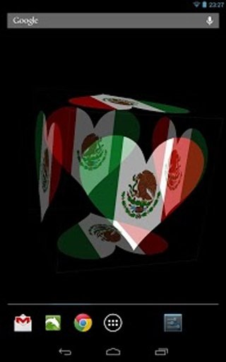 3D Mexico Football LWP截图4