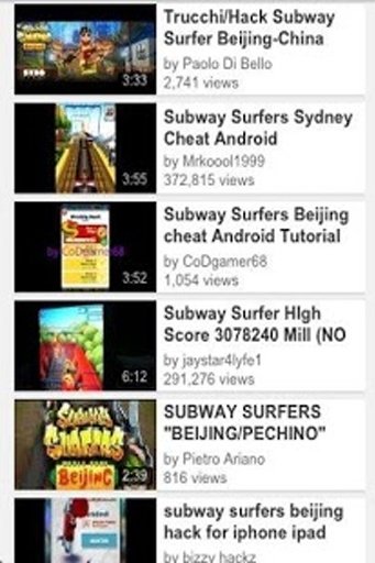 Subway Train Surf China截图10