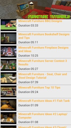 Furniture Ideas for Minecraft截图3