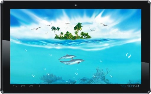 Dolhpin Beach live wallpaper截图3