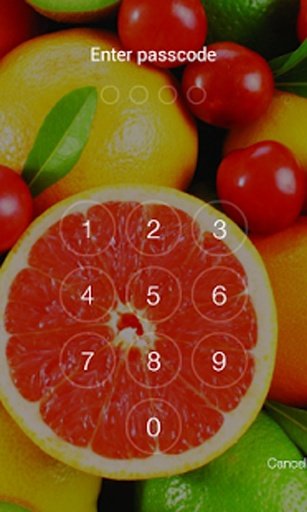 Fruit Lock Screen截图1