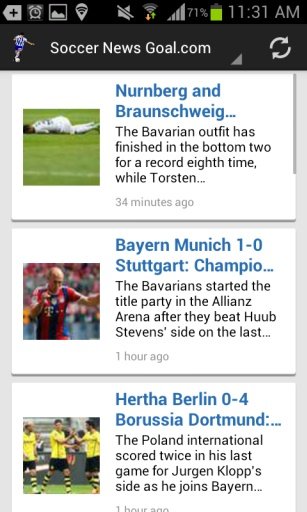 Latest Soccer Scores And News截图11