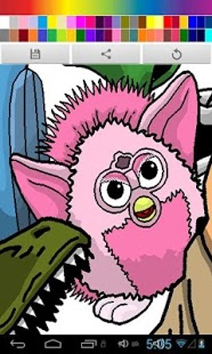 Furby Coloring Kid Games截图1