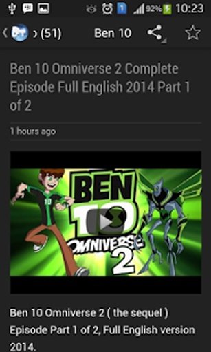 Ben 10 Full Videos截图6