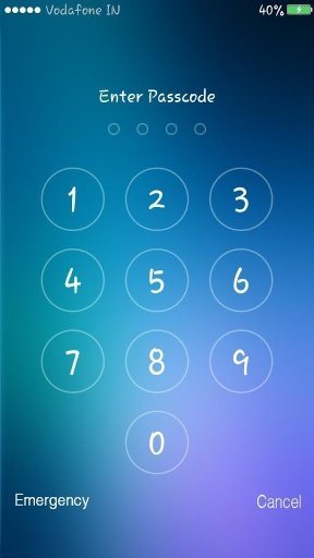 Passcode Lock Screen截图2