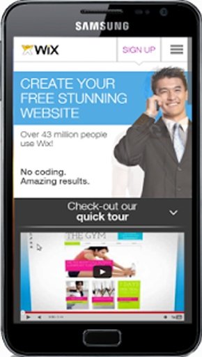 Website Builder at WIX.com截图6