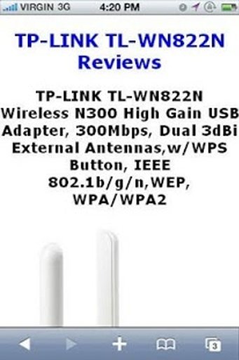 TLWN822N USB Adapter Reviews截图3