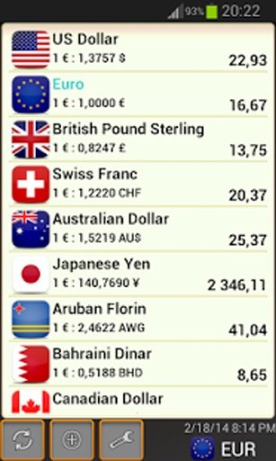 货币外汇汇率截图4