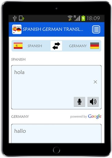 Spanish German Translator截图3