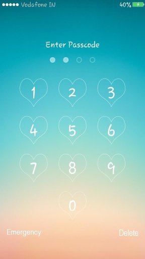 Passcode Lock Screen截图3