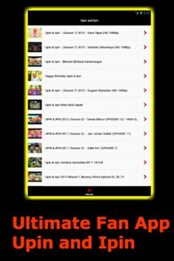 Ultimate Fan App Upin and Ipin截图3