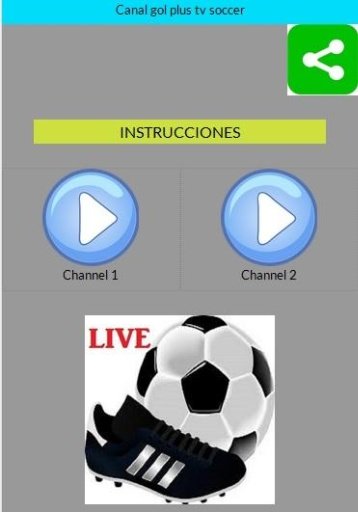 channel gol plus tv soccer截图5