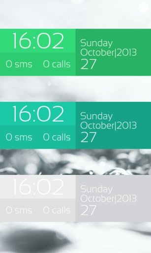 Pure Flat Clock for UCCW截图5