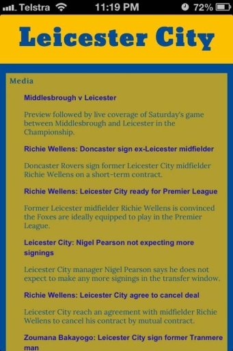 Leicester City FC Fan截图9