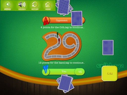 Royal Cribbage Multiplayer截图7