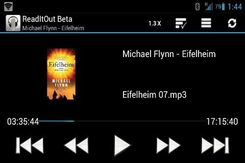 ReadItOut Audio Book Player β截图3