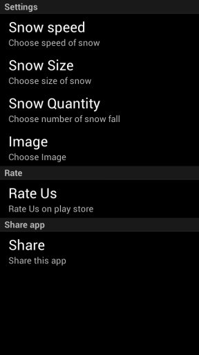 Snow Fall Live Wallpaper截图1