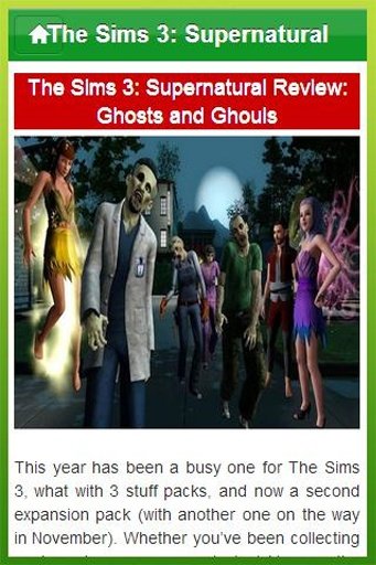 Guide The Sims 3 Supernatural截图2