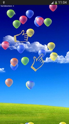 Floating Balloons Lwp &amp; Game截图2