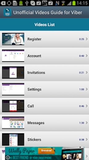 Videos Guide Viber截图7