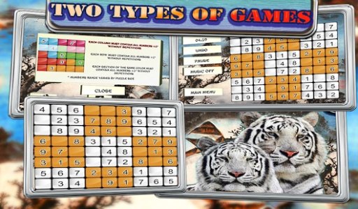 Sudoku Bengal Tiger Free截图3