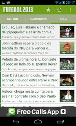 Futebol 2013截图5