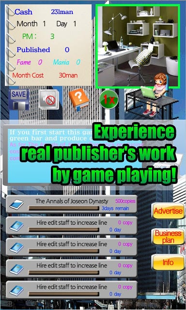 Publisher Tycoon Lite截图9