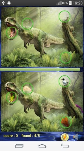 Find Differences Dinosaur截图2