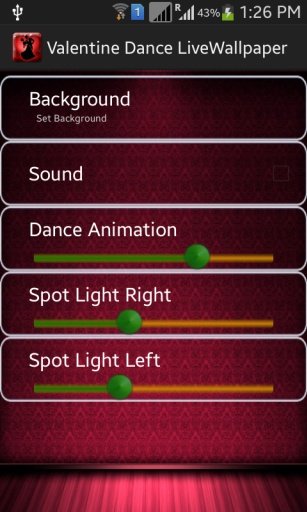 Valentine Dance Live WallPaper截图4