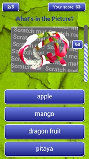 Scratch Fruit Quiz截图9