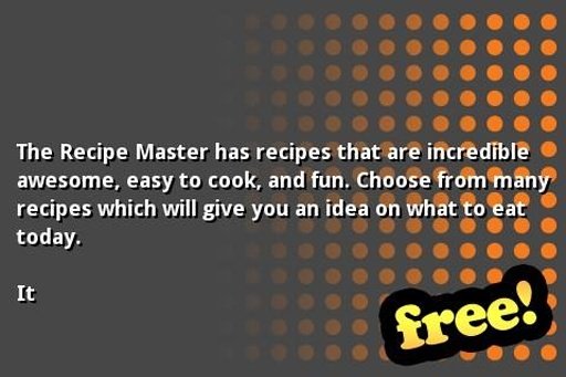 The Recipe Master截图1