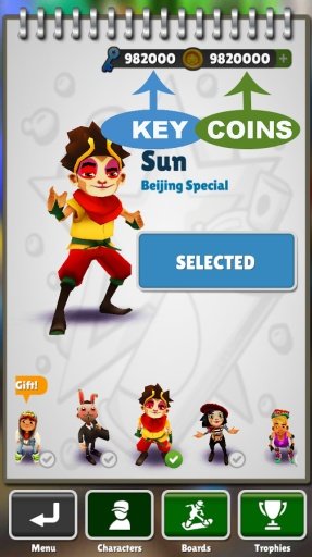 Subway Surfers Coins Cheat截图3