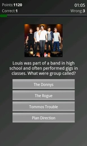 One Direction 1D Quiz截图8