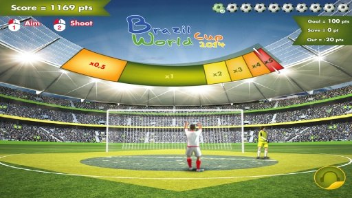 Soccer 3D - Brazil World Cup截图5