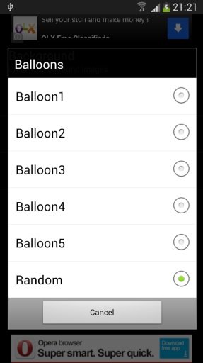 Floating Balloons Lwp &amp; Game截图4