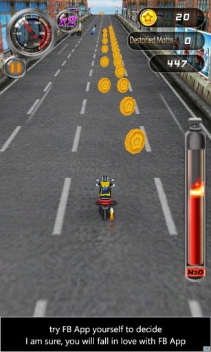 3D Moto Speed Drag Racing截图4