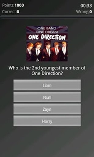 One Direction 1D Quiz截图2