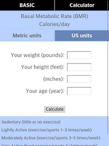 Calorie Counting &amp; Calculator截图8