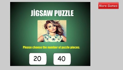 Miley Cyrus Jigsaw Puzzle Game截图1