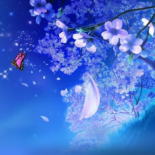 3D Sakura Magic Live Wallpaper截图1