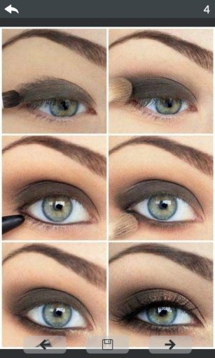 Eyes makeup step by step 3截图1