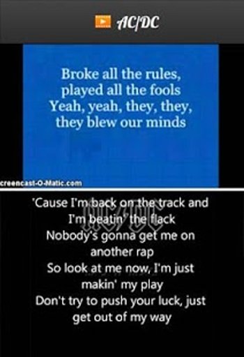 AC/DC Lyrics &amp; Videos截图2